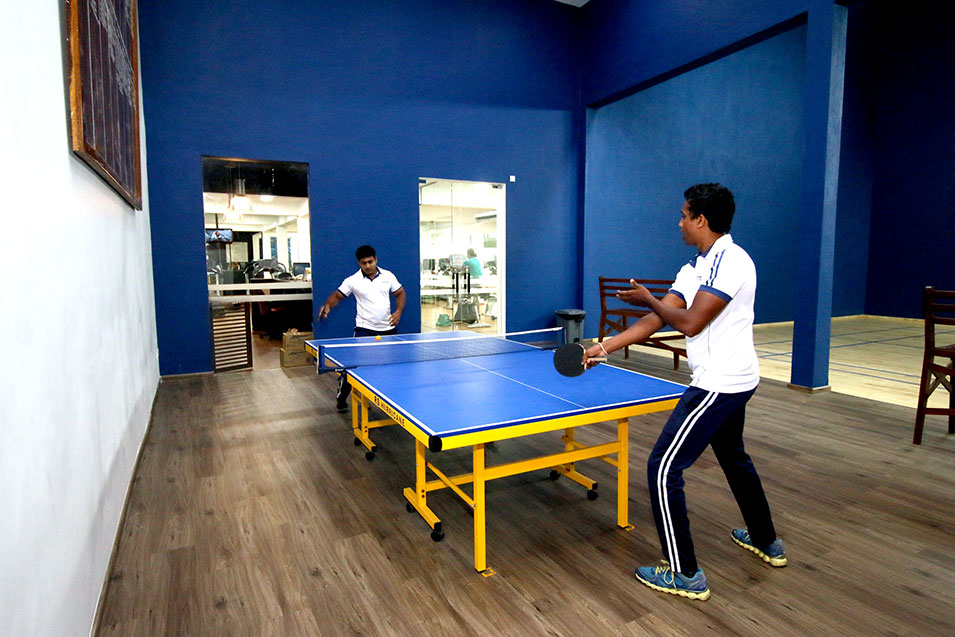 Table Tennis Court guest fee is Rs. 