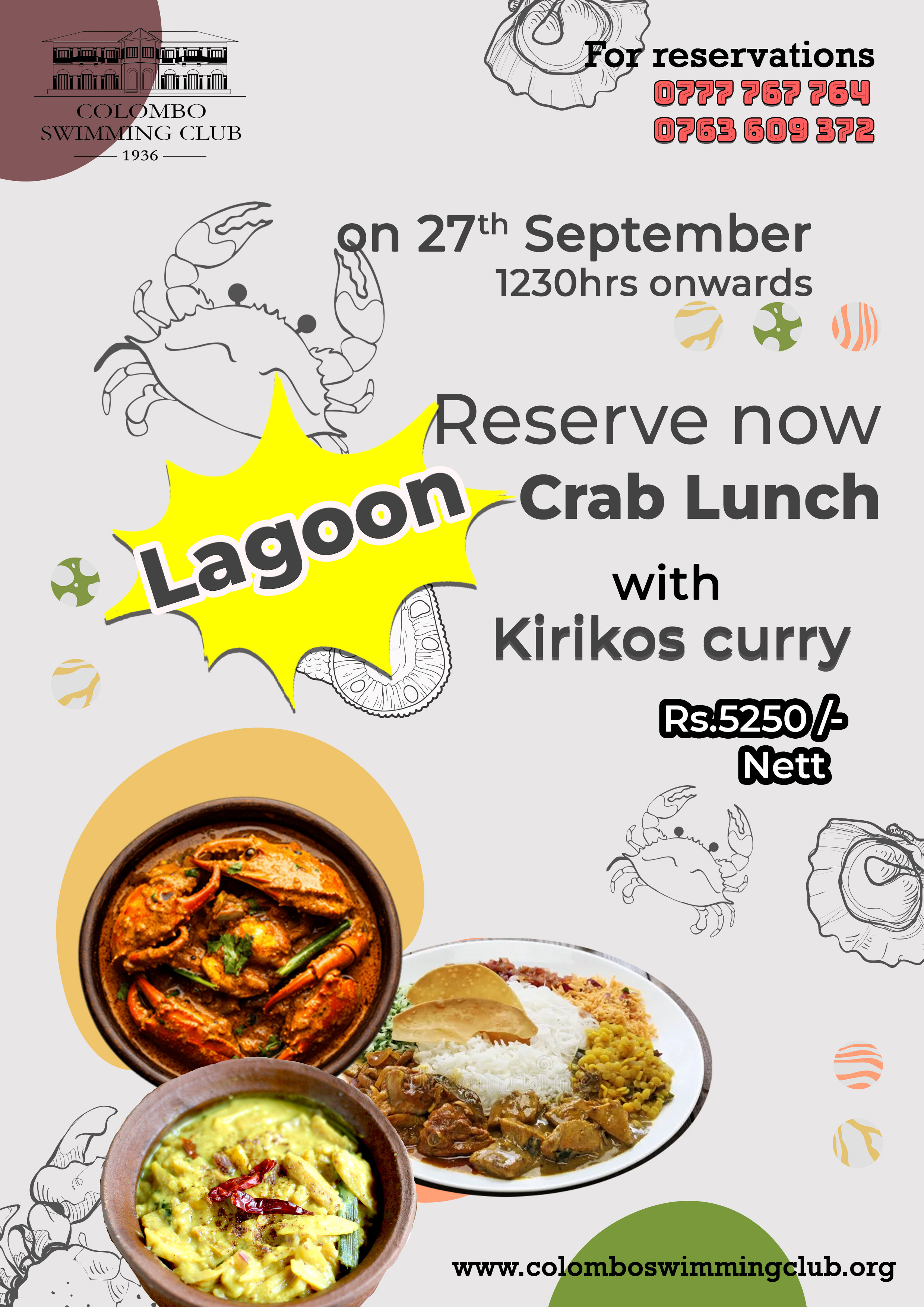 crab lunch