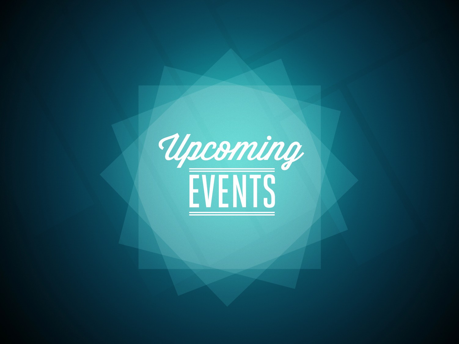 upcoming events