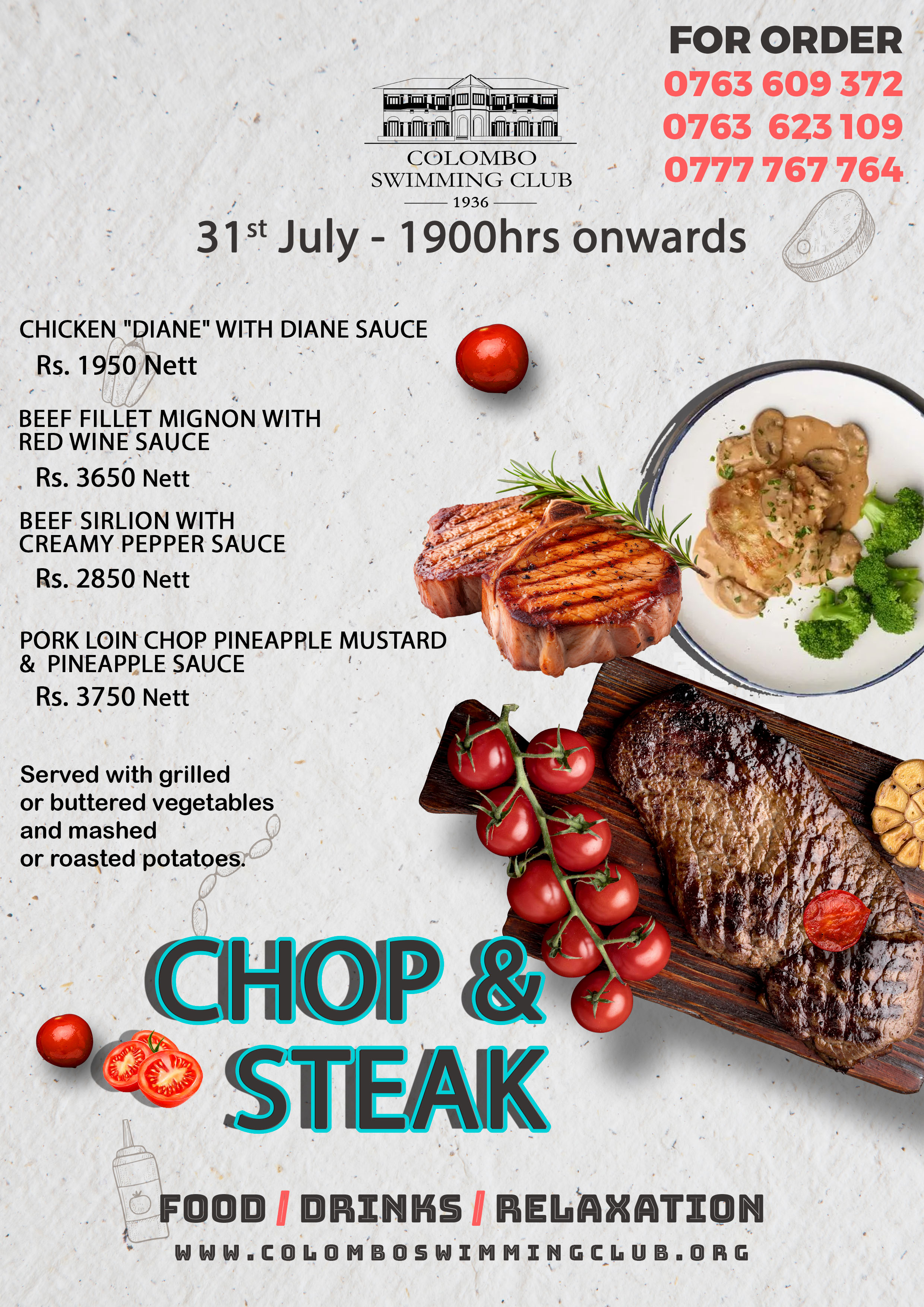 chop & steak