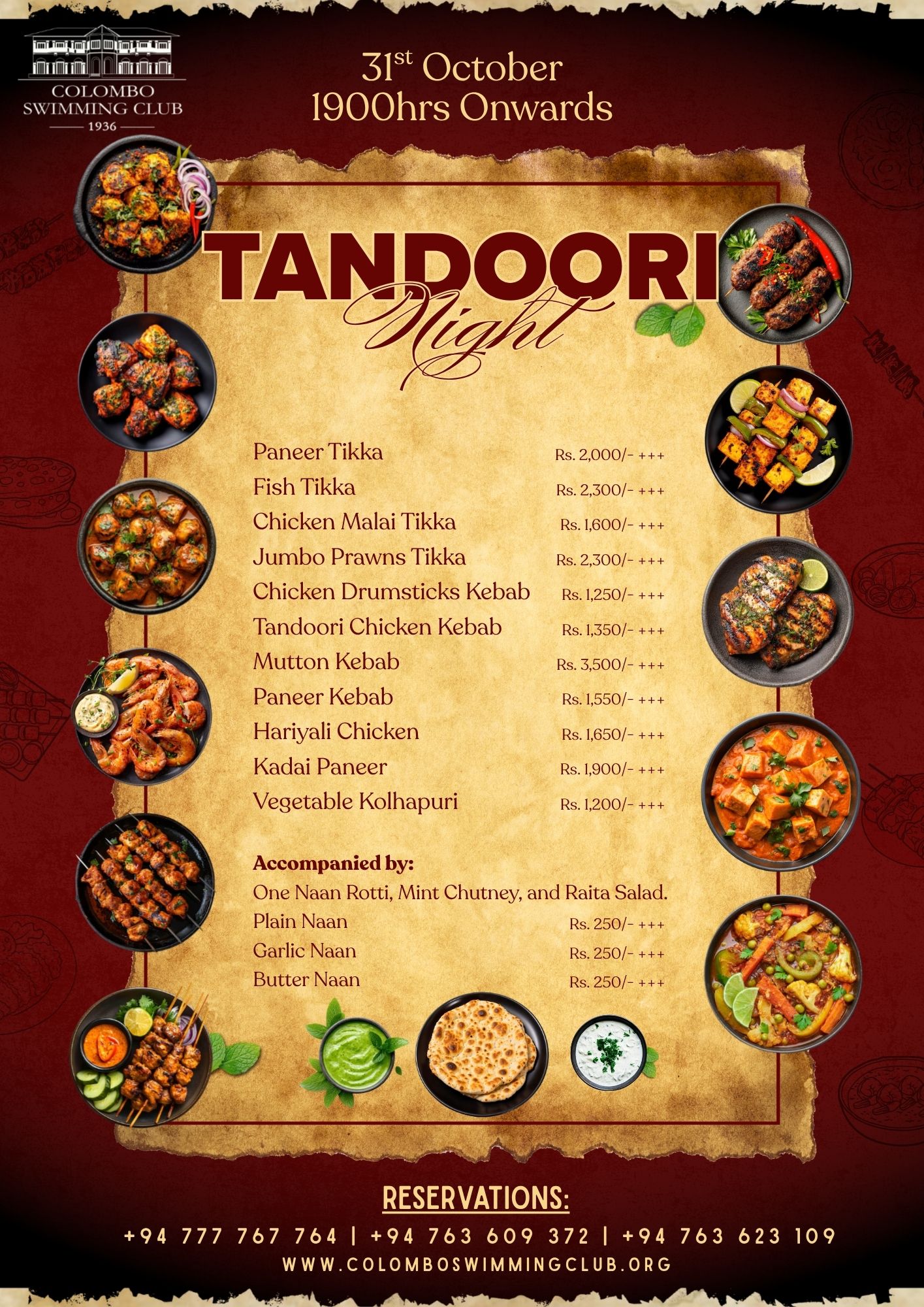 Tandoori night